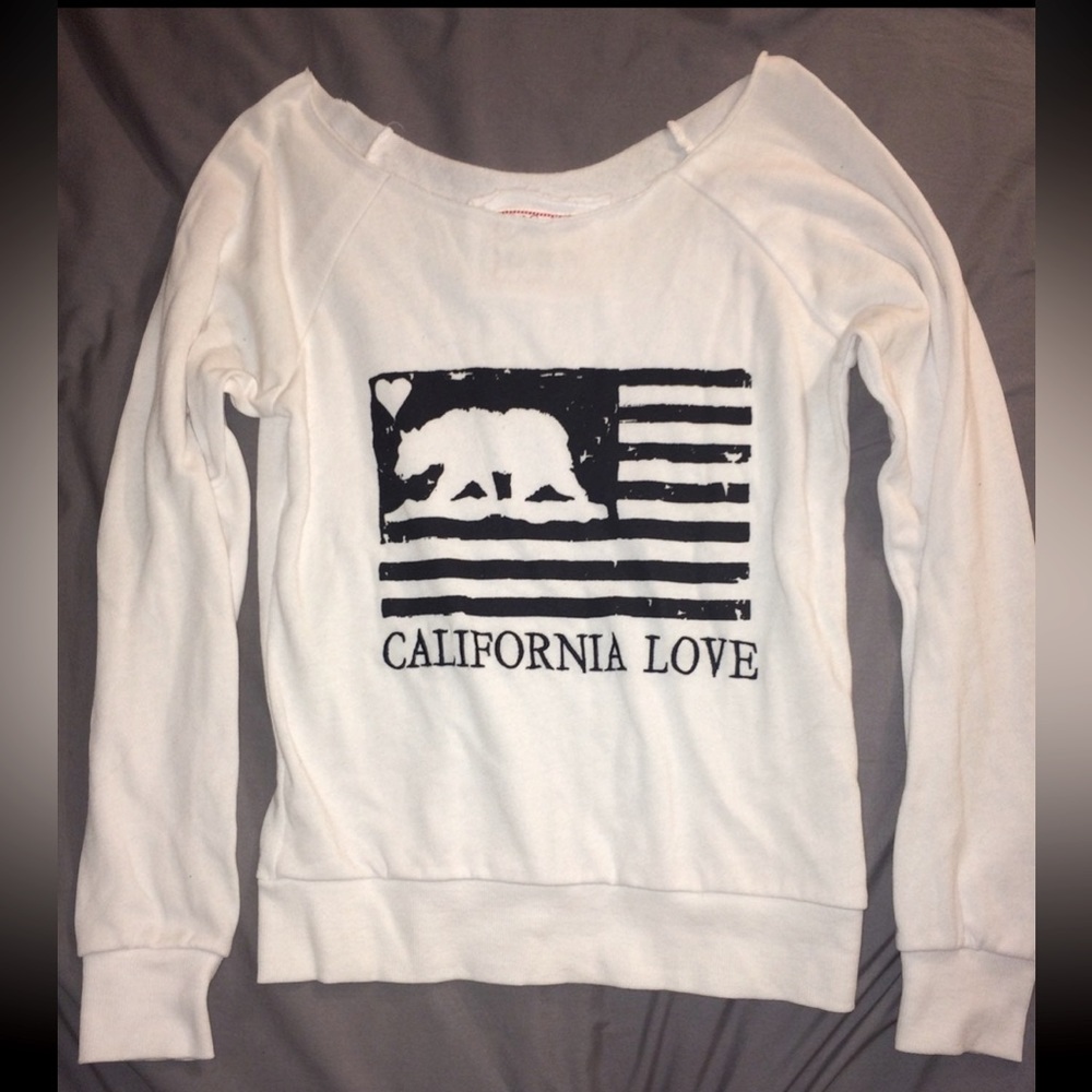 Off the shoulder California Love Sweatshirt